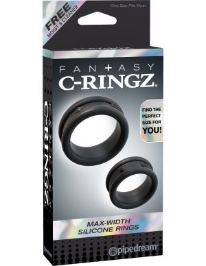 FANTASY C-RINGZ MAX-WIDTH SILICONE RINGS