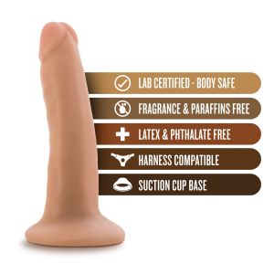 DILDO MIC DR. SKIN COCK WITH SUCTION CUP 13.75cm
