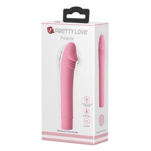 Pretty Love Polevick Vibrator Light Pink 15.4cm