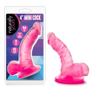 DILDO NATURALLY YOURS MINI COCK Pink 10cm