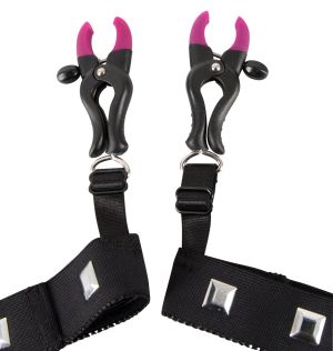 Bad Kitty Garters with clamps