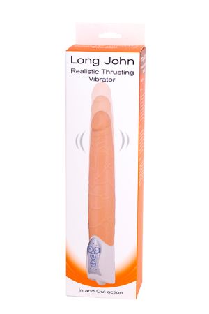 LONG JOHN THRUSTING VIBE FLESH 19cm