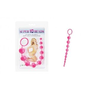 Charmly Super 10 Beads Pink