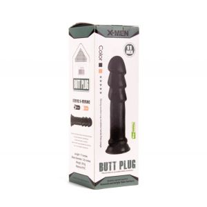 X -MEN Butt Plug Black 28cm x 6.5cm