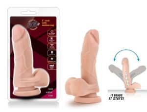 DILDO MIC X5 PLUS WITH SUCTION CUP 13cm