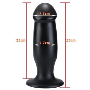 X-MEN Butt Plug Black 25cm x 7.7cm