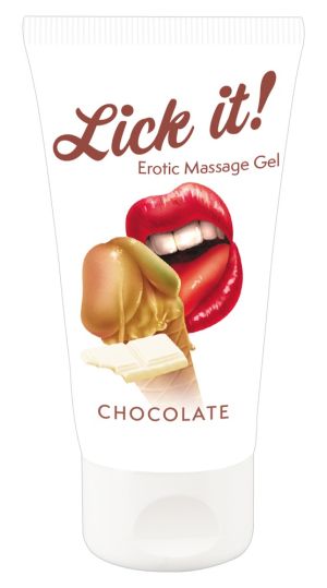 Lubrifiant Erotic Massage Gel Chocolate, 50 ml
