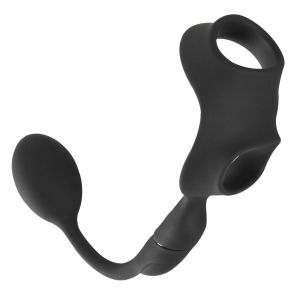 Cock Ring with Remote Control Butt Plug