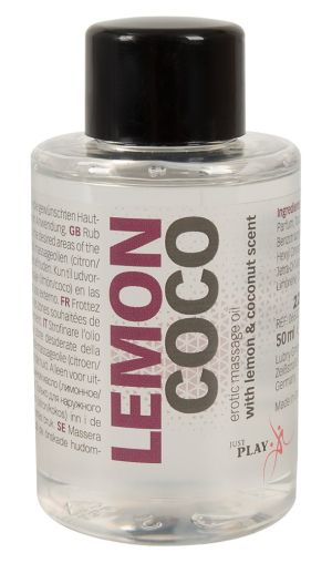 Lemon Coco erotic massage oil, 50ml