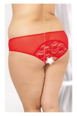 Panties 2466, red - XL