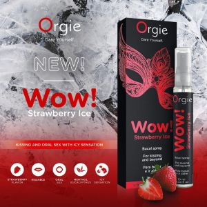 Wow! Strawberry Ice Oral Spray, 10ml