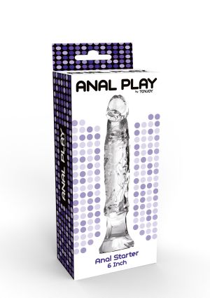 Anal Starter 6 Inch, Transparent (15cm)