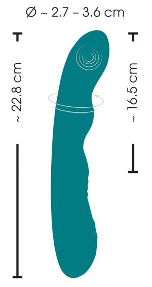 Rotating G-Spot Vibrator (22,8 cm)