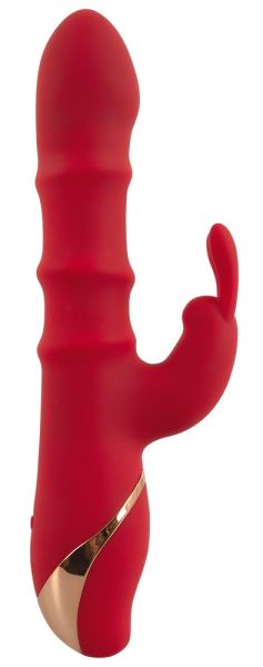  Rabbit Vibrator with 3 Moving Rings (23,7 cm)