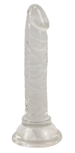 Transparent realistic dildo (12 x 2.5cm)