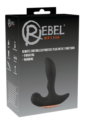 Remote Controlled Prostate Plug with 2 Functions (13,6 cm)