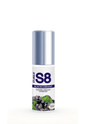 S8 Waterbase Blackcurrant Flavored Lube 50ml