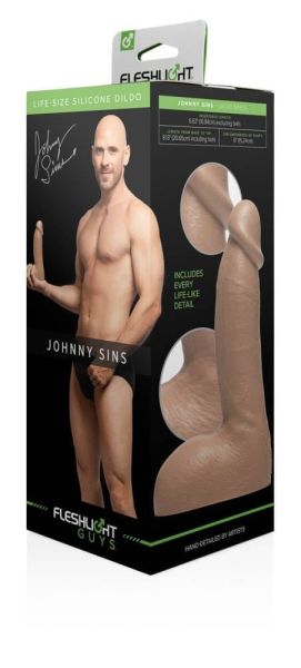 Johnny Sins Silicone Dildo, Fleshlight (21cm)